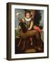 Boy and Dog, Bibius Vincit-Sofonisba Anguisciola-Framed Giclee Print