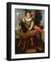 Boy and Dog, Bibius Vincit-Sofonisba Anguisciola-Framed Giclee Print