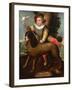 Boy and Dog, Bibius Vincit-Sofonisba Anguisciola-Framed Giclee Print