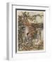 Boy and Girl on Rooftop-Arthur Rackham-Framed Art Print