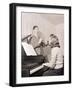 Boy and Girl Playing Instruments-Philip Gendreau-Framed Photographic Print