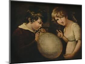 'Boy and Girl with a Bladder', c18th century-William Tate-Mounted Giclee Print