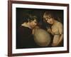 'Boy and Girl with a Bladder', c18th century-William Tate-Framed Giclee Print