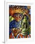 Boy and Lantern-Oscar Ortiz-Framed Giclee Print