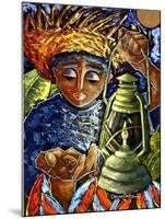 Boy and Lantern-Oscar Ortiz-Mounted Giclee Print