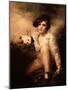 Boy and Rabbit-Sir Henry Raeburn-Mounted Giclee Print