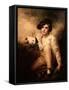 Boy and Rabbit-Sir Henry Raeburn-Framed Stretched Canvas