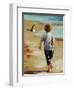 Boy at the Beach-Sydney Edmunds-Framed Giclee Print