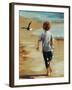 Boy at the Beach-Sydney Edmunds-Framed Giclee Print