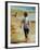 Boy at the Beach-Sydney Edmunds-Framed Giclee Print