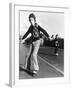 Boy Balances on His Skateboard with a Look of Concentration on His Face-Gill Emberton-Framed Photographic Print