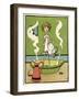 Boy Bathing C1900-John Hassall-Framed Art Print