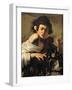 Boy Bitten by a Lizard-Caravaggio-Framed Giclee Print