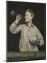 Boy Blowing Bubbles-Edouard Manet-Mounted Giclee Print