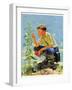 "Boy Botanist,"August 27, 1932-Eugene Iverd-Framed Giclee Print