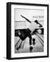 Boy Bowling at a Local Bowling Alley-Art Rickerby-Framed Photographic Print