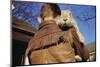 Boy Carrying Rabbit-William P. Gottlieb-Mounted Photographic Print