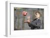 Boy Catching a Ball-William P. Gottlieb-Framed Photographic Print