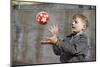 Boy Catching a Ball-William P. Gottlieb-Mounted Photographic Print