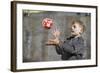 Boy Catching a Ball-William P. Gottlieb-Framed Photographic Print