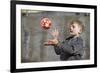 Boy Catching a Ball-William P. Gottlieb-Framed Photographic Print