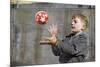 Boy Catching a Ball-William P. Gottlieb-Mounted Photographic Print