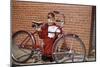 Boy Cleaning His Bike-William P. Gottlieb-Mounted Photographic Print