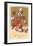 Boy Clown with Balls-null-Framed Art Print