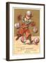 Boy Clown with Balls-null-Framed Art Print