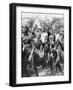 Boy Dancers Dressed as Girls, the Yafouba Tribe, West Africa, 1936-null-Framed Giclee Print