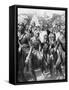 Boy Dancers Dressed as Girls, the Yafouba Tribe, West Africa, 1936-null-Framed Stretched Canvas