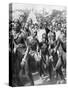 Boy Dancers Dressed as Girls, the Yafouba Tribe, West Africa, 1936-null-Stretched Canvas