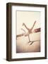 Boy Doing a Handstand-soupstock-Framed Photographic Print