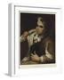 Boy Drinking-Bartolome Esteban Murillo-Framed Giclee Print