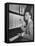 Boy Drummer and Composer Mel Torme, Playing the Piano-William C^ Shrout-Framed Stretched Canvas