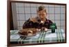 Boy Eating a Slice of Cake-William P. Gottlieb-Framed Photographic Print