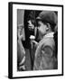 Boy Eating Ice Cream Cone at the Circus in Madison Square Garden-Cornell Capa-Framed Photographic Print