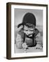 Boy Engrossed in Playing Migs-null-Framed Photographic Print