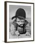 Boy Engrossed in Playing Migs-null-Framed Photographic Print