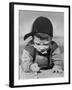 Boy Engrossed in Playing Migs-null-Framed Photographic Print