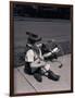 Boy Fallen off Tricycle and Holding Knee-Philip Gendreau-Framed Photographic Print