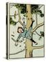 Boy Falls from a Tree-John Hassall-Stretched Canvas