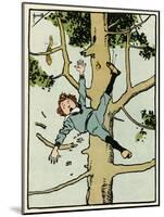 Boy Falls from a Tree-John Hassall-Mounted Art Print