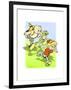 Boy-Frog-Girl-Nate Owens-Framed Giclee Print