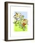 Boy-Frog-Girl-Nate Owens-Framed Giclee Print