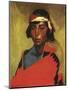 Boy from the Tesuque Pueblo, 1916-Robert Cozad Henri-Mounted Giclee Print
