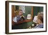 Boy Getting Dressed-William P. Gottlieb-Framed Photographic Print