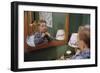 Boy Getting Dressed-William P. Gottlieb-Framed Photographic Print