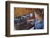 Boy Getting Glass of Tap Water-William P. Gottlieb-Framed Photographic Print