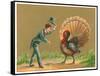 Boy Greeting Turkey-null-Framed Stretched Canvas